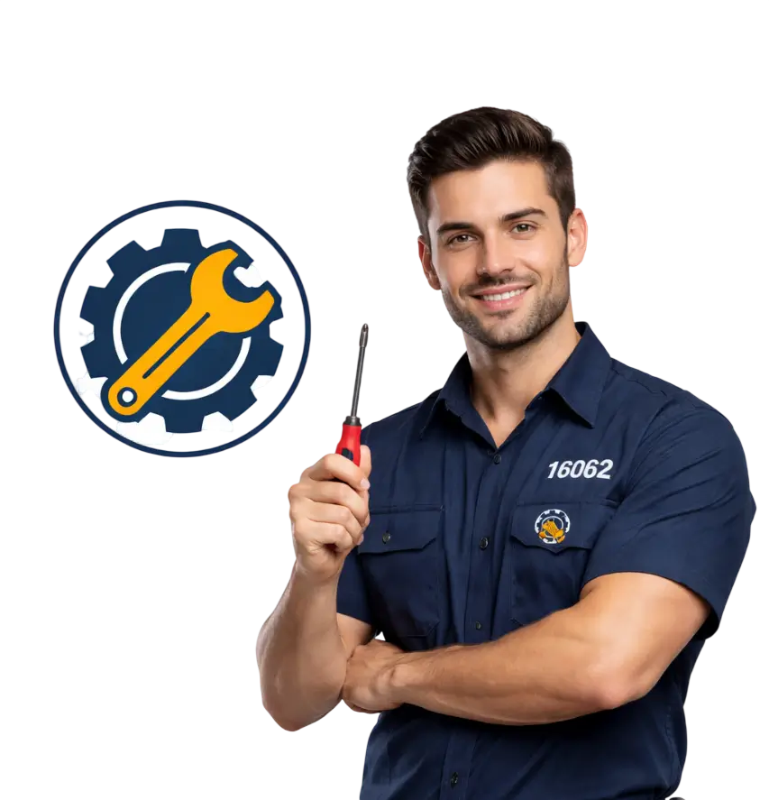 فني صيانة ميكروويف بلاك اند ديكر يقوم بإصلاح أعطال التسخين ولوحة التحكم